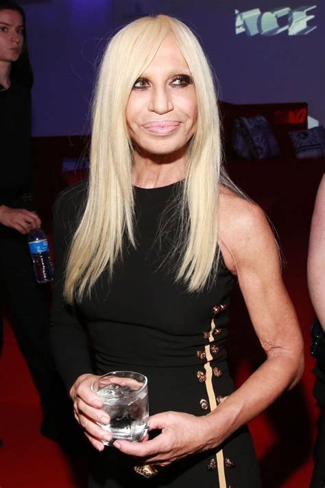 donatella Versace new face